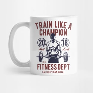 Train Like A Champion Mug